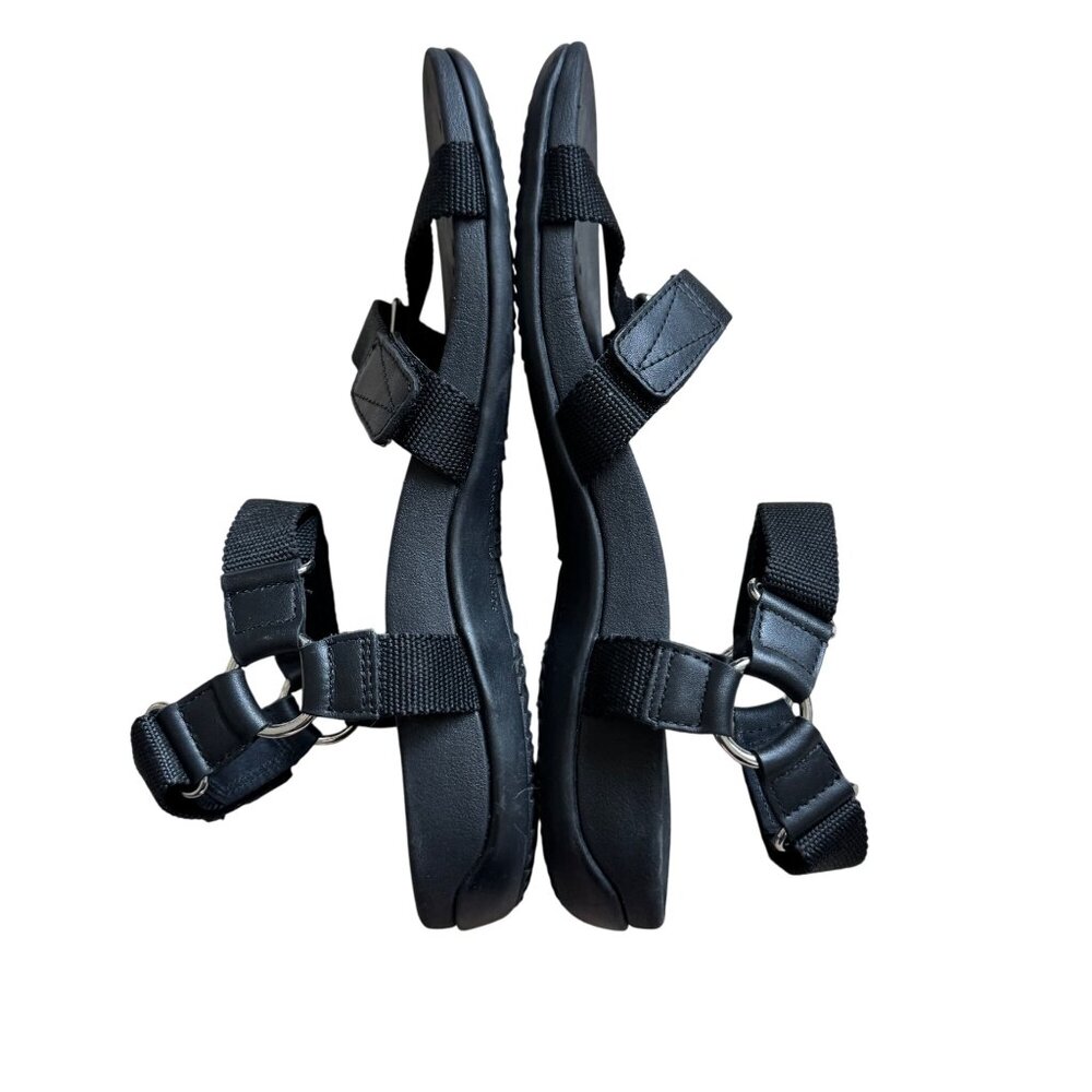 Vionic Womens Black Adjustable Strap Sandals Size… - image 4